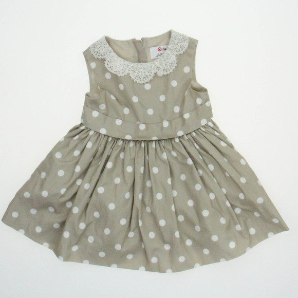 Jason Wu for Target Girls Tan | White Dress size: 18 Months - Picture 1 of 1